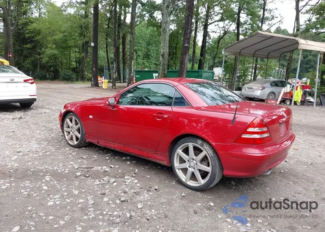 2003 Mercedes-Benz Slk 320 from USA, damaged, VIN WDBKK65F73F287050